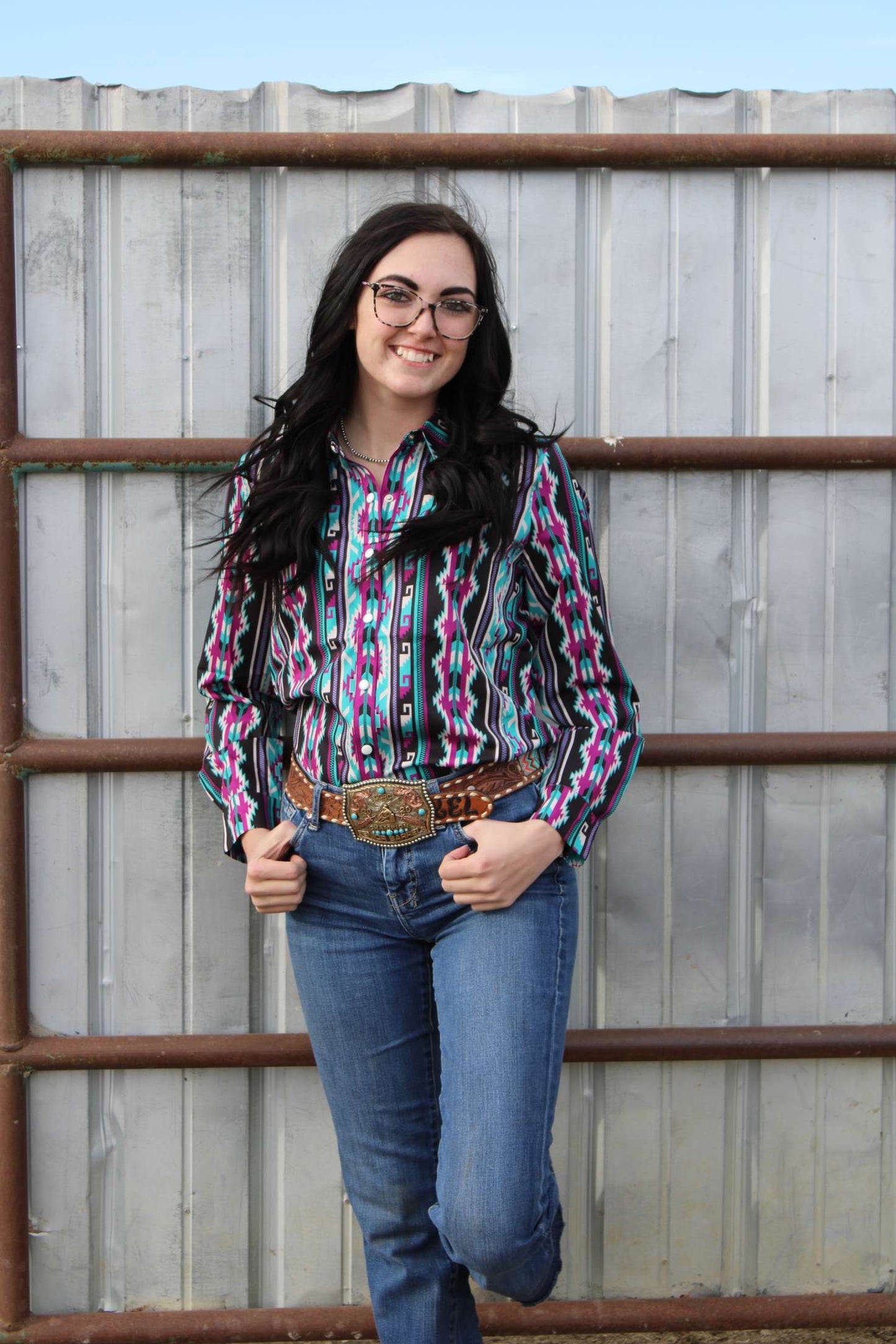 West Texas Button Up