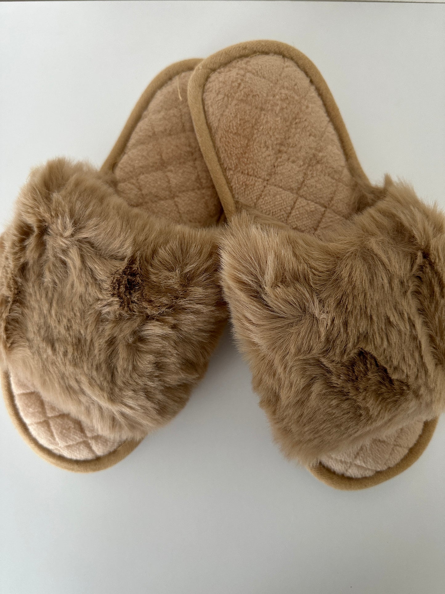 Tan Slippers