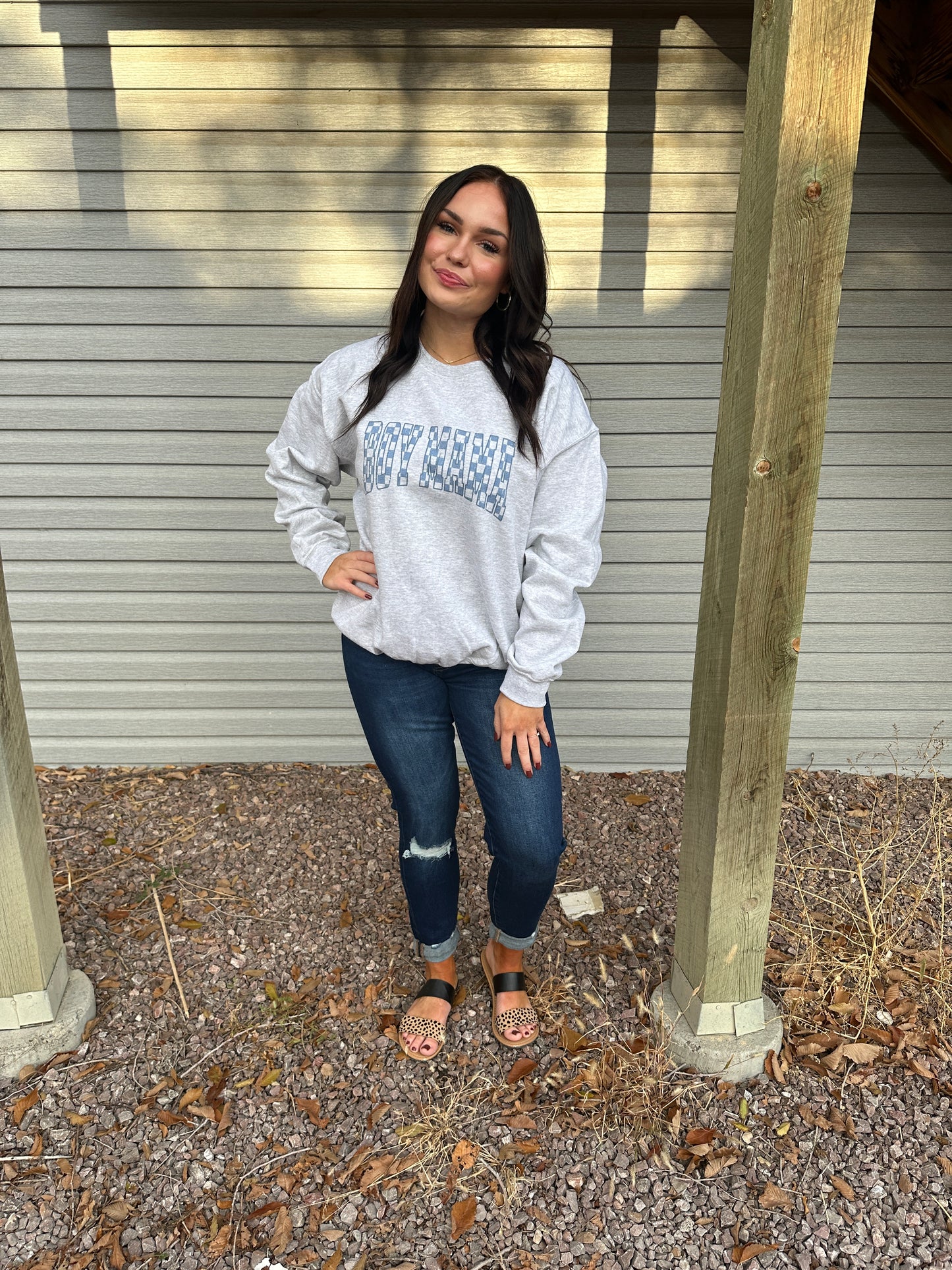 Boy Mama Crewneck
